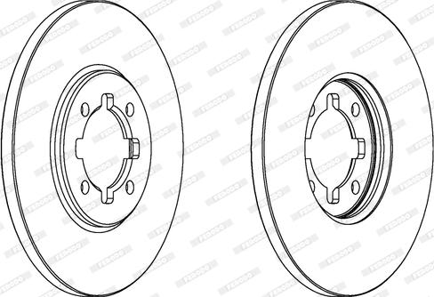 Ferodo DDF404 - Kočioni disk www.molydon.hr