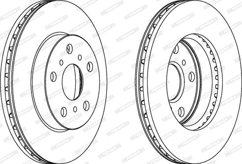 Ferodo DDF402 - Kočioni disk www.molydon.hr