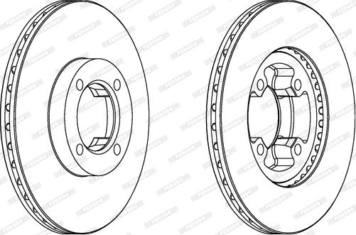 Ferodo DDF415 - Kočioni disk www.molydon.hr