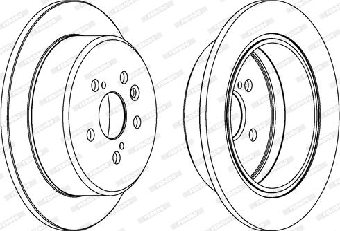 Ferodo DDF486 - Kočioni disk www.molydon.hr