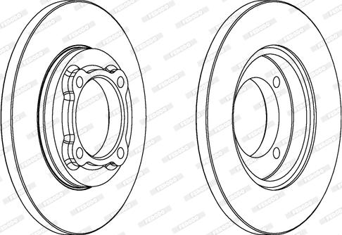 Ferodo DDF429 - Kočioni disk www.molydon.hr