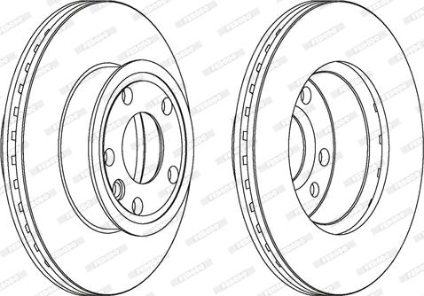 Ferodo DDF427 - Kočioni disk www.molydon.hr