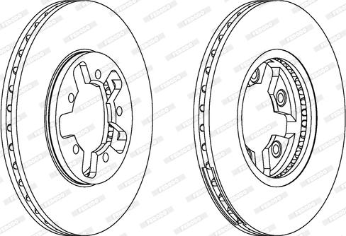 Ferodo DDF470 - Kočioni disk www.molydon.hr