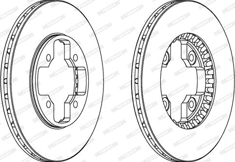 Ferodo DDF590 - Kočioni disk www.molydon.hr