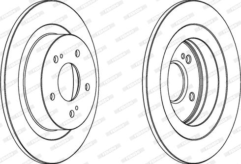 Ferodo DDF546 - Kočioni disk www.molydon.hr