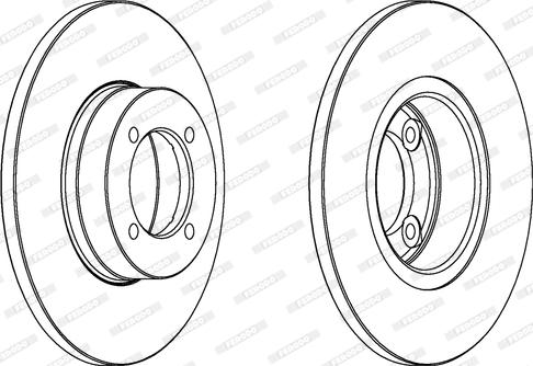 Ferodo DDF541 - Kočioni disk www.molydon.hr