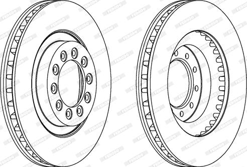 Ferodo DDF568 - Kočioni disk www.molydon.hr