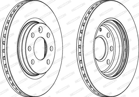 Ferodo DDF510 - Kočioni disk www.molydon.hr