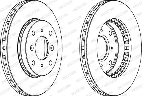 Ferodo DDF511 - Kočioni disk www.molydon.hr