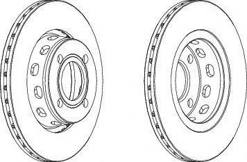 Ferodo DDF517C-1 - Kočioni disk www.molydon.hr