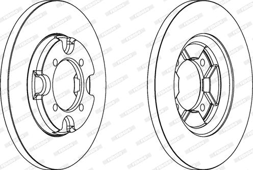 Ferodo DDF531 - Kočioni disk www.molydon.hr