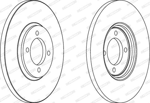 Ferodo DDF529 - Kočioni disk www.molydon.hr