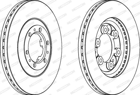 Ferodo DDF694 - Kočioni disk www.molydon.hr