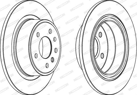 Ferodo DDF698C - Kočioni disk www.molydon.hr