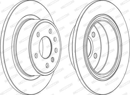 Ferodo DDF698C - Kočioni disk www.molydon.hr