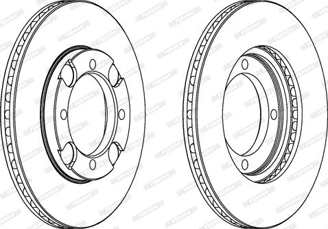 Ferodo DDF692 - Kočioni disk www.molydon.hr