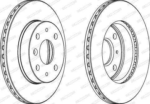 Ferodo DDF649 - Kočioni disk www.molydon.hr