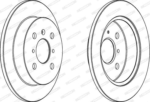 Ferodo DDF650 - Kočioni disk www.molydon.hr