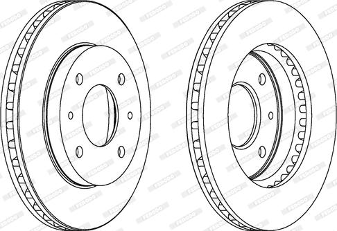 Ferodo DDF658 - Kočioni disk www.molydon.hr