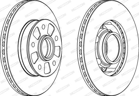 Ferodo DDF652 - Kočioni disk www.molydon.hr