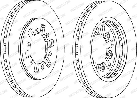 Ferodo DDF601 - Kočioni disk www.molydon.hr