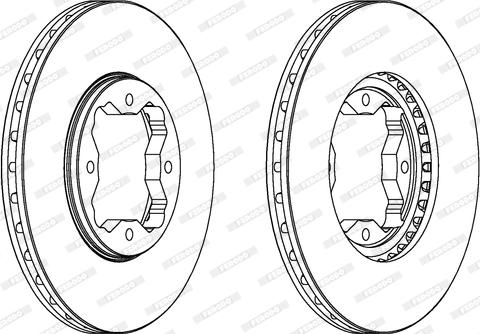 Ferodo DDF619 - Kočioni disk www.molydon.hr