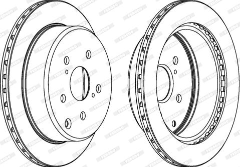 Ferodo DDF687 - Kočioni disk www.molydon.hr