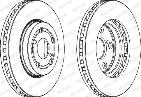 Ferodo DDF621 - Kočioni disk www.molydon.hr