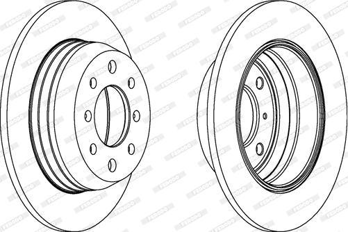 Ferodo DDF002 - Kočioni disk www.molydon.hr