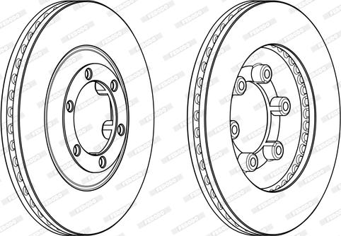 Ferodo DDF1947C - Kočioni disk www.molydon.hr