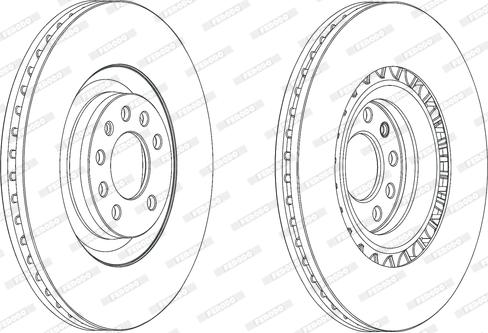 Ferodo DDF1909C - Kočioni disk www.molydon.hr