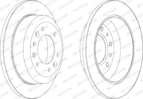 Ferodo DDF1901 - Kočioni disk www.molydon.hr