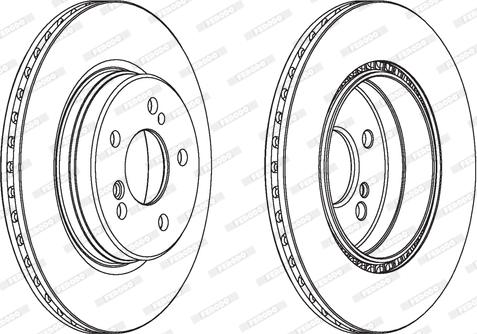 Ferodo DDF1907 - Kočioni disk www.molydon.hr