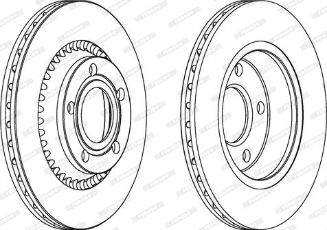 Ferodo DDF190 - Kočioni disk www.molydon.hr