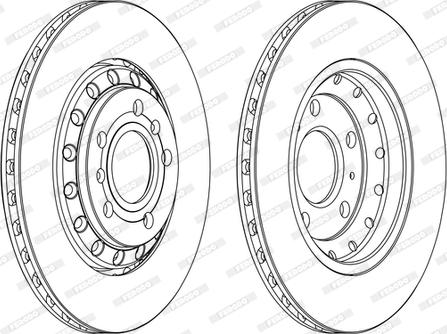 Ferodo DDF1934C-D - Kočioni disk www.molydon.hr