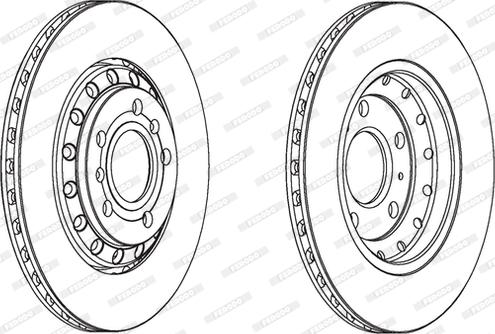 Ferodo DDF1934C - Kočioni disk www.molydon.hr