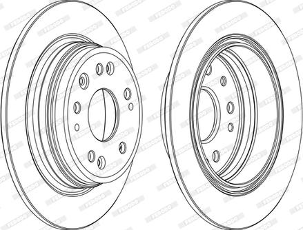 Ferodo DDF1933C-1-D - Kočioni disk www.molydon.hr