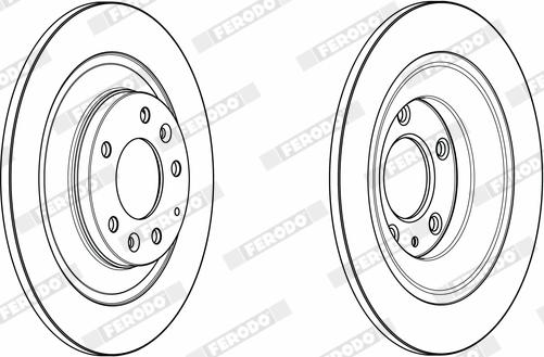 Ferodo DDF1922X - Kočioni disk www.molydon.hr