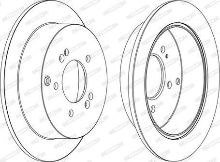 Ferodo DDF1493C-D - Kočioni disk www.molydon.hr