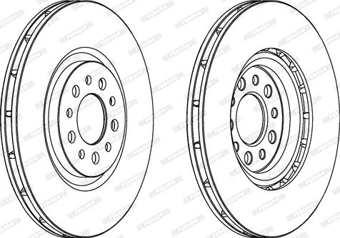 Ferodo DDF1453C - Kočioni disk www.molydon.hr