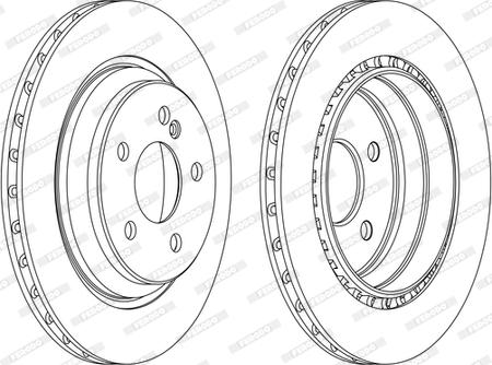 Ferodo DDF1457C-1-D - Kočioni disk www.molydon.hr