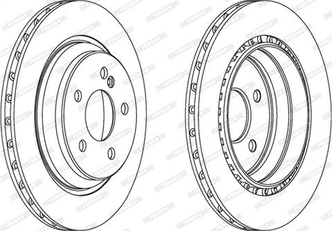 Ferodo DDF1457C - Kočioni disk www.molydon.hr