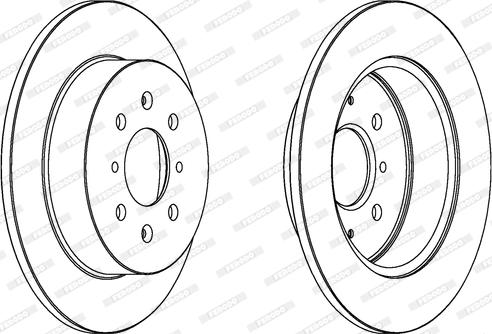 Ferodo DDF1466C - Kočioni disk www.molydon.hr