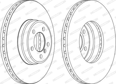 Ferodo DDF1411C-1-D - Kočioni disk www.molydon.hr