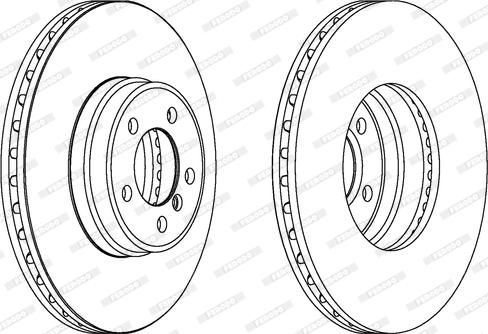 Ferodo DDF1411C-1 - Kočioni disk www.molydon.hr