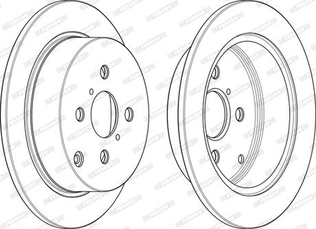 Ferodo DDF1417C-D - Kočioni disk www.molydon.hr