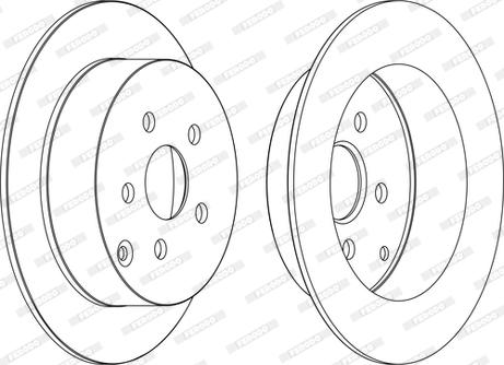 Ferodo DDF1485C-1-D - Kočioni disk www.molydon.hr