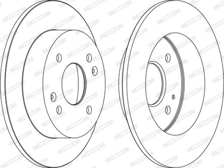 Ferodo DDF1488C - Kočioni disk www.molydon.hr