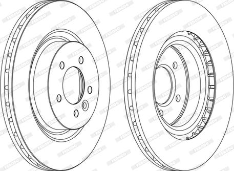 Ferodo DDF1434C-1-D - Kočioni disk www.molydon.hr