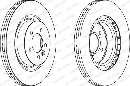 Ferodo DDF1434C-1 - Kočioni disk www.molydon.hr